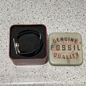 Fossil Watch w/ Yellow Dial.